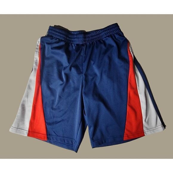 Jump Start Sportswear Blue Red and White Basketball Shorts Size Large - Picture 1 of 5